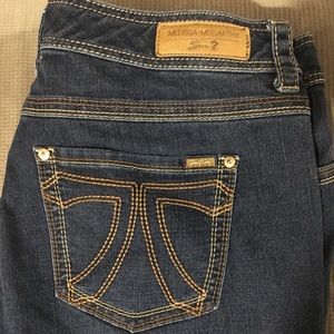 Melissa McCarthy by Seven bootcut jeans, size 20